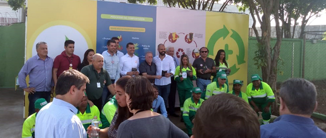 Prefeitura inaugura novo Centro de Compostagem na zona Leste de SP, com apoio do Siemaco