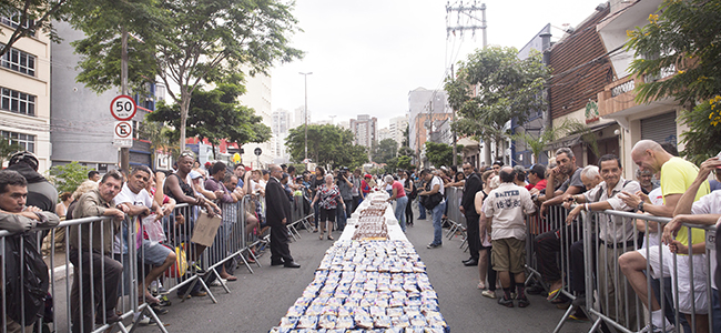  São Paulo comemora 463 anos com o retorno do tradicional Bolo do Bixiga