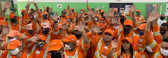 Trabalhadores da Limpeza Urbana aprovam pauta da Campanha Salarial; SIEMACO-SP inicia negociação com o sindicato patronal