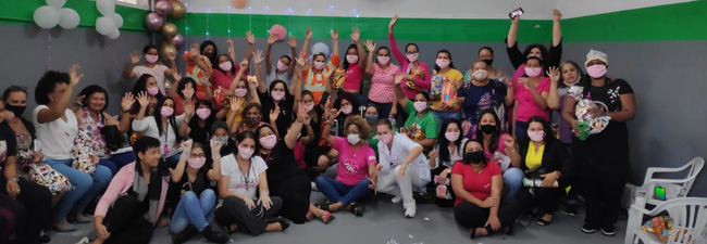 Van da Saúde participa de evento dedicado ao Outubro Rosa na Ecosampa