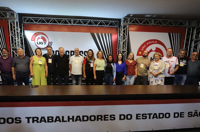  SIEMACO-SP tem dois representantes em nova chapa da UGT-SP eleita durante Congresso Estadual da entidade