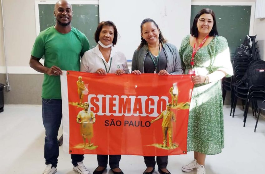  Equipes de Saúde e Órgãos Públicos promovem bate-papo com trabalhadores da Guima
