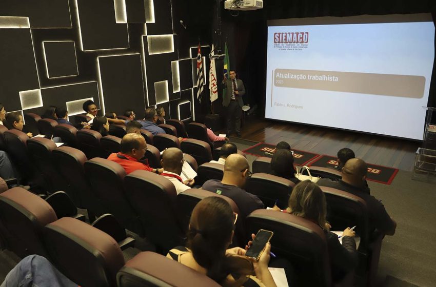  SIEMACO São Paulo promove workshop sobre “Atualização Trabalhista para 2023”