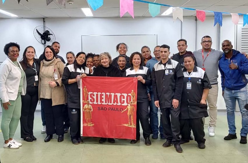  SIEMACO-SP ministra palestra sobre assédio moral para funcionários do asseio na Linha 2 Verde do Metrô