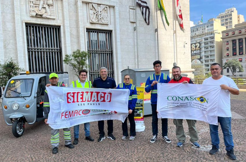  Operação Centro-Limpo incorpora motos de coleta às ações de limpeza urbana