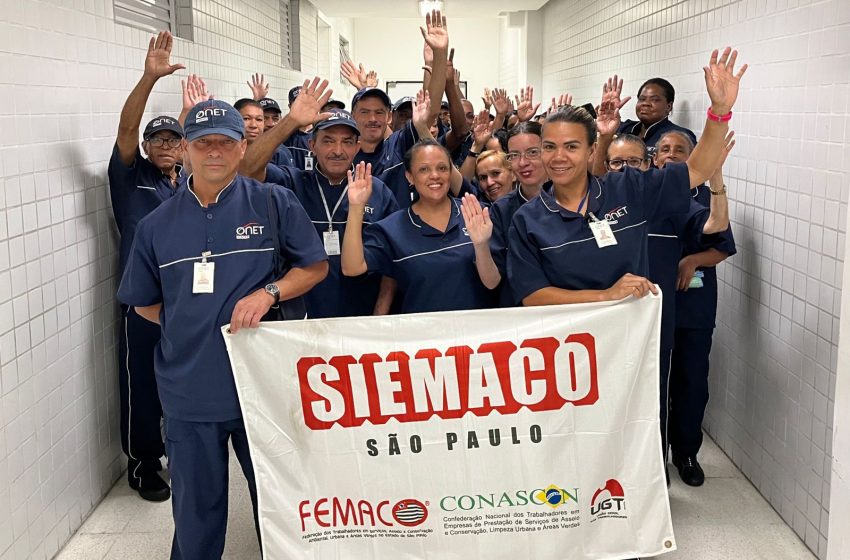 SIEMACO-SP tem início de semana com intensas atividades sindicais na Campanha Salarial 2024 do Asseio e Conservação