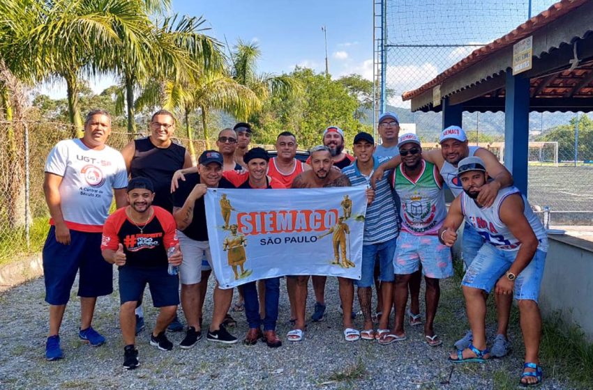  Trabalhadores da Loga Vila Maria, SIEMACO-SP e STERIIISP se confraternizam em Clube de Campo