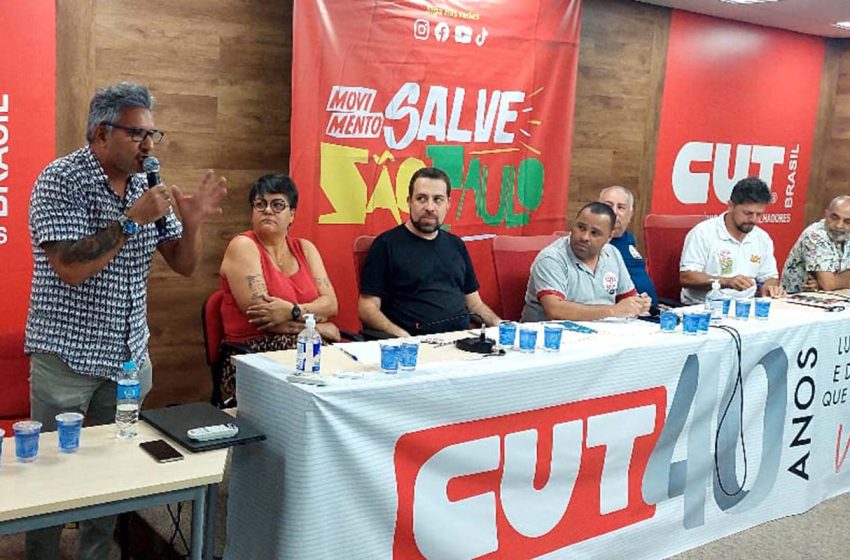  Evento sindical reúne líderes em prol da cidade de São Paulo e da população mais vulnerável