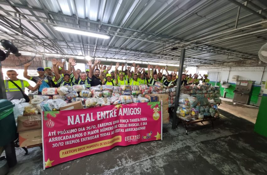  Solidariedade em Ação: trabalhadores da Loga e SIEMACO-SP arrecadam 223 cestas básicas para colegas afastados