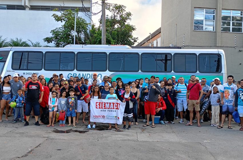 SIEMACO-SP e Loga celebram 6ª confraternização de janeiro com coletores e motoristas