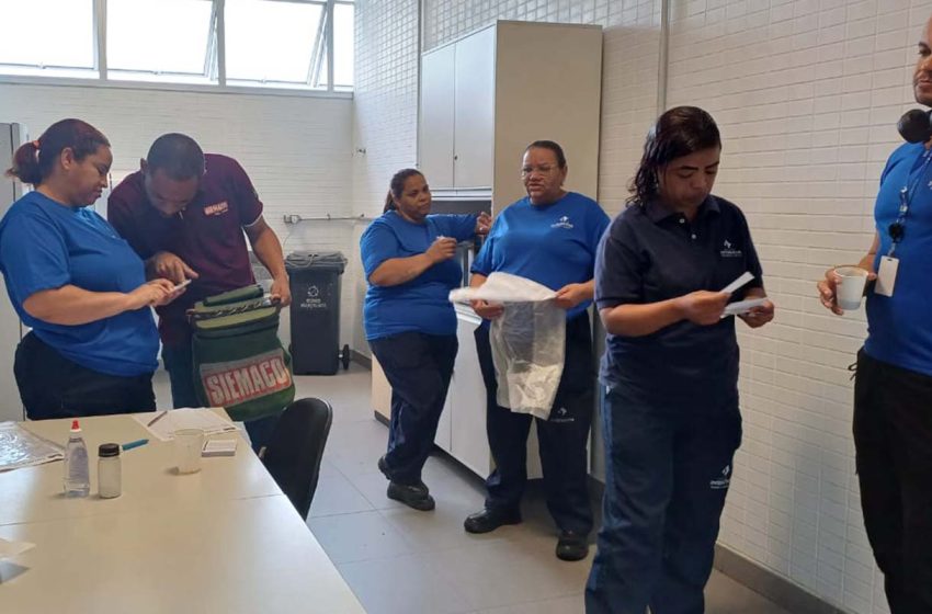  Trabalhadores da Interativa elegem novo cipeiros na Linha 9 Esmeralda do Metrô de SP