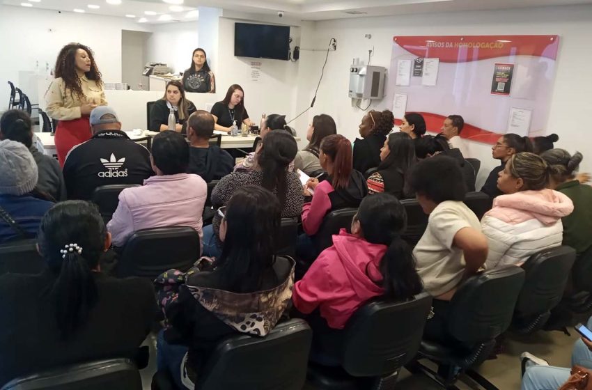  SIEMACO-SP realiza homologações de 500 trabalhadores dispensados pela TB Serviços, porém já recontratados por outra empresa