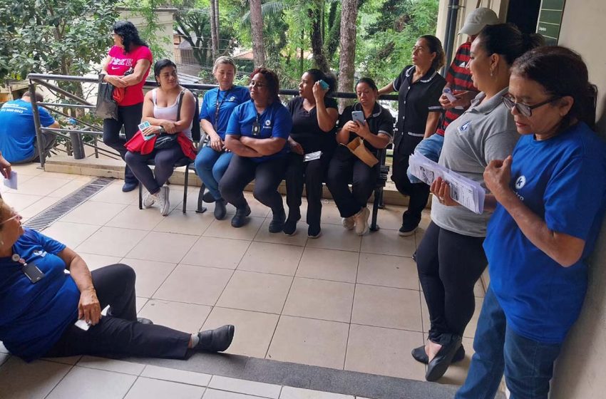 SIEMACO-SP realiza 40 homologações de funcionários da Bolimp no Palácio dos Bandeirantes