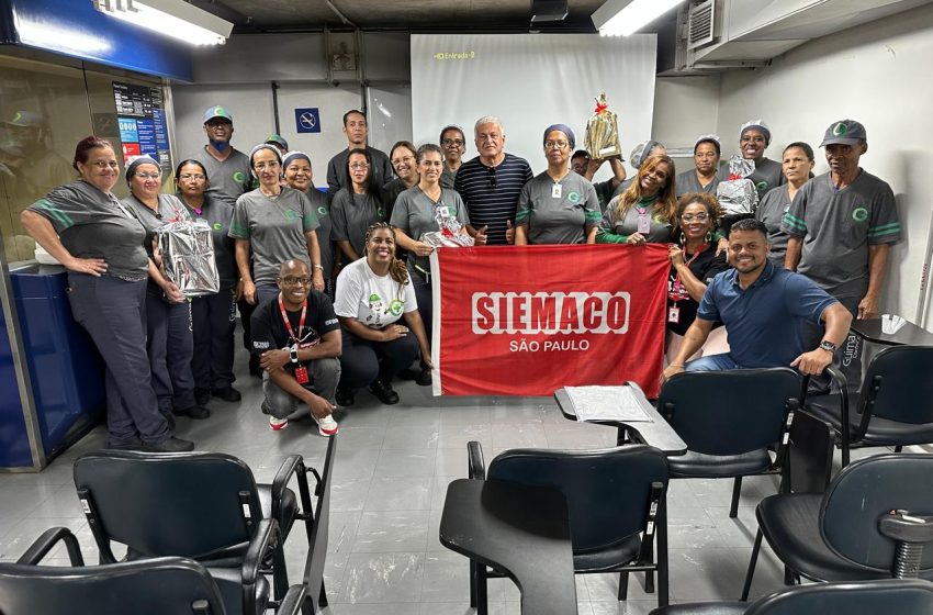 SIEMACO-SP realiza três palestras em SIPAT na estação Anhangabaú