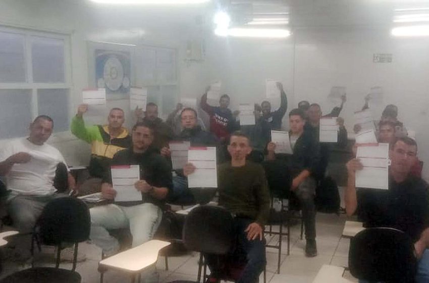 SIEMACO-SP realiza integração com 100% de filiações na Garagem Leste da Ecourbis