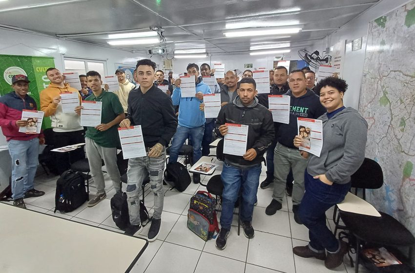  Nova integração na Garagem Leste da Ecourbis tem 100% de adesão ao SIEMACO-SP