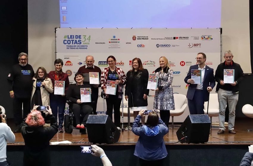  SIEMACO-SP participa de evento pelos 34 anos da Lei de Cotas para Pessoas com Deficiência