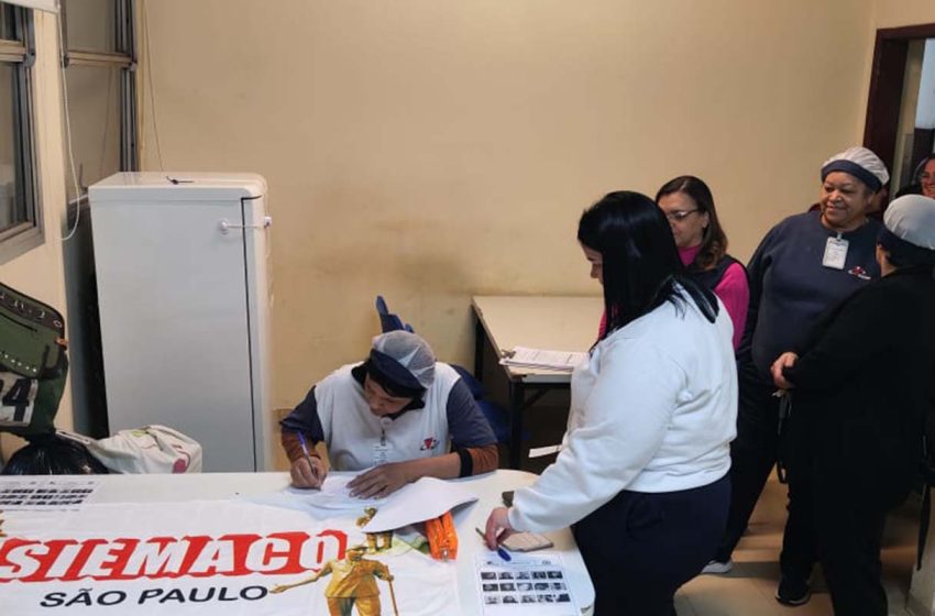 Eleição da CIPA no Hospital do Servidor Municipal tem participação ativa do SIEMACO-SP