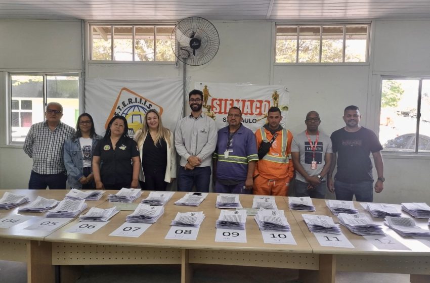  SIEMACO-SP acompanha eleição da CIPA na Corpus com mais de 850 votos