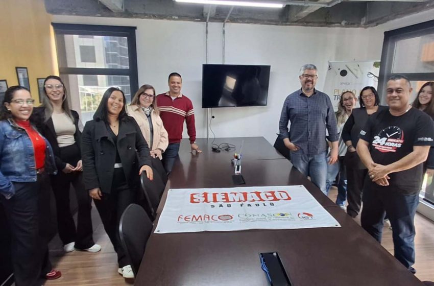  SIEMACO-SP fortalece parceria com a Leccor para capacitação de trabalhadores da categoria