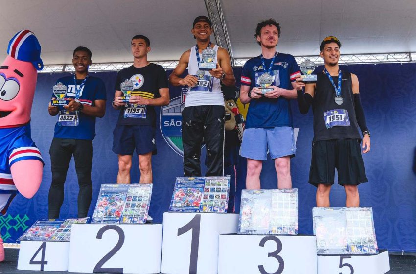  Coletor da Loga conquista 1º lugar na NFL Run e amplia coleção de vitórias