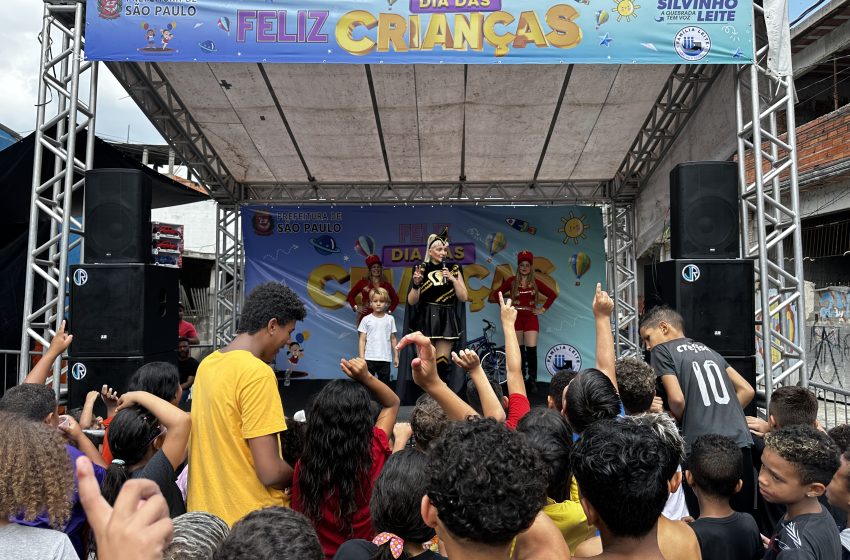 Com apoio do SIEMACO-SP, Festa das Crianças em Taipas leva alegria para famílias da comunidade