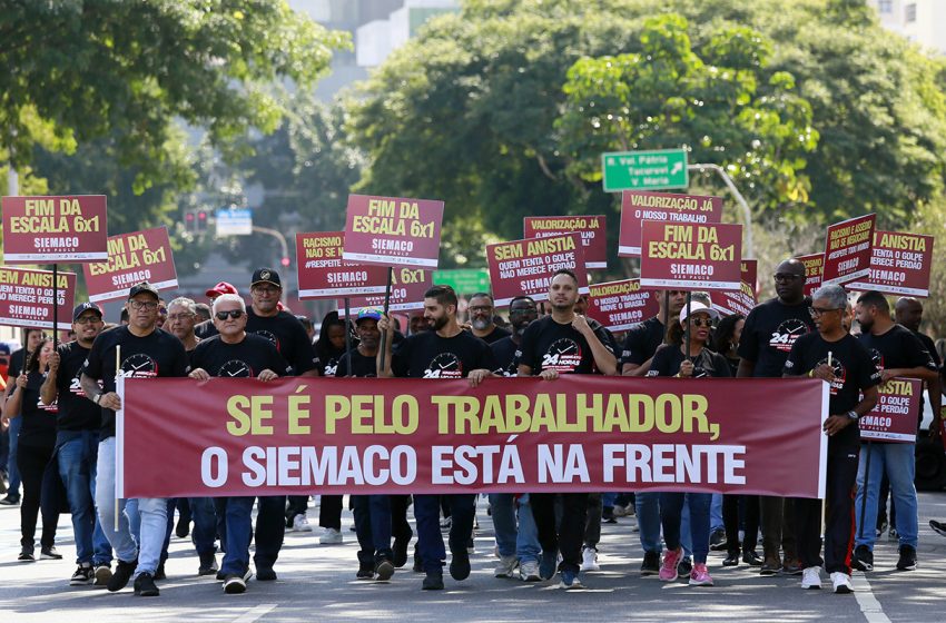 SIEMACO-SP reforça Janeiro Branco, discutindo o fim da escala 6×1 em defesa da saúde mental dos trabalhadores