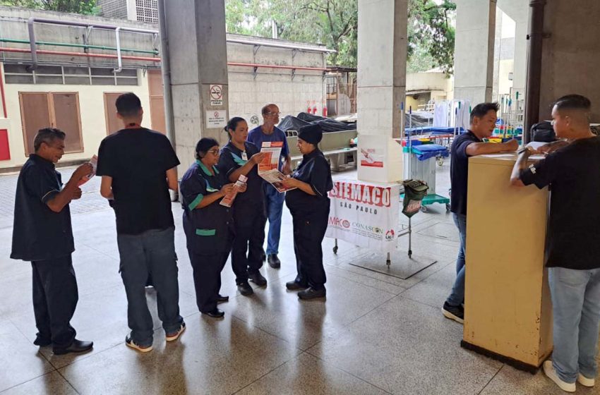  Eleição da Cipa da Alsa Fort no Hospital Geral do Grajaú tem ampla participação de trabalhadores​