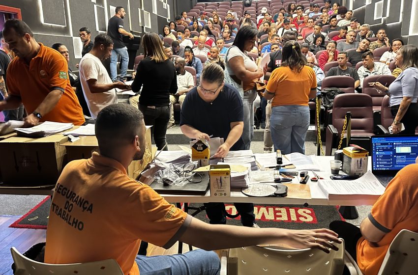  SIEMACO-SP apoia integração de 230 novos trabalhadores da Ecoss Ambiental