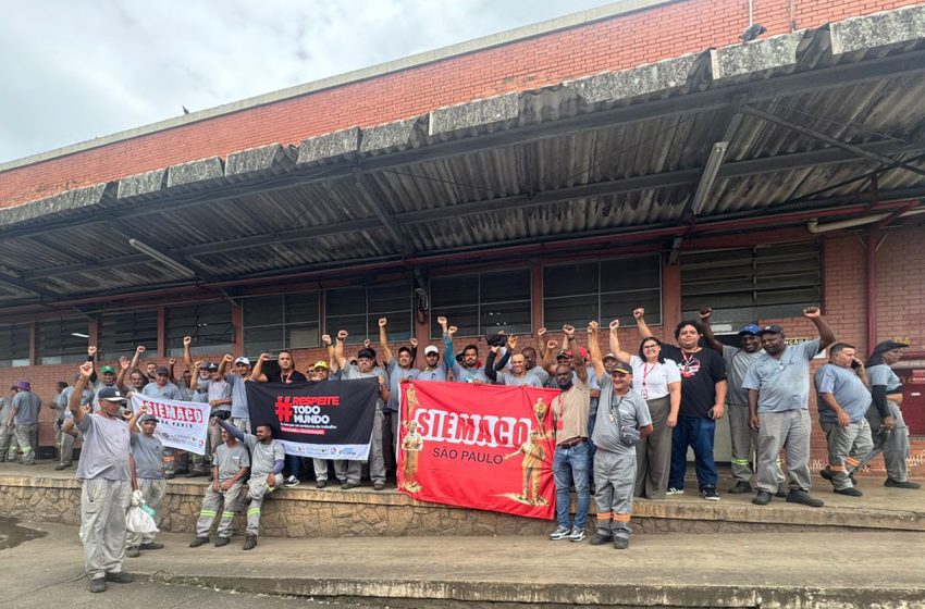  Com apoio do SIEMACO-SP, trabalhadores da Ceagesp paralisam por atraso nos retroativos