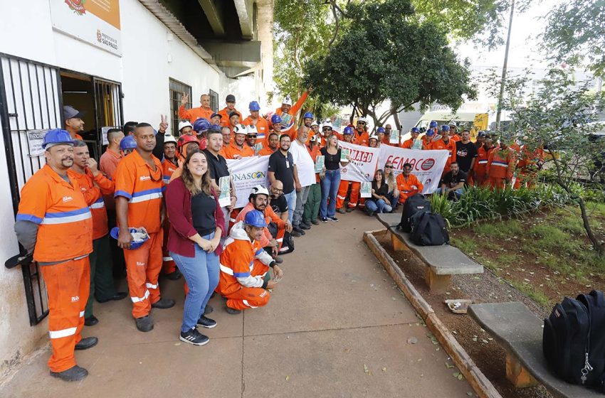  Trabalhadores da Potenza inauguram campanha Nacional da NR-38 com o SIEMACO-SP