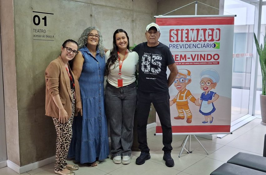  Trabalhador filiado ao SIEMACO-SP elogia atendimento previdenciário e conquista aposentadoria
