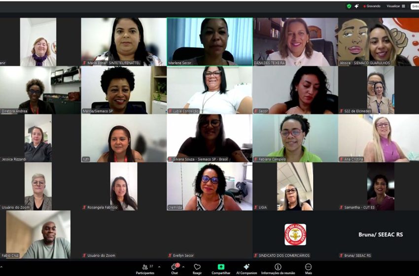  SIEMACO-SP participa de debate sobre direitos das mulheres e combate ao assédio