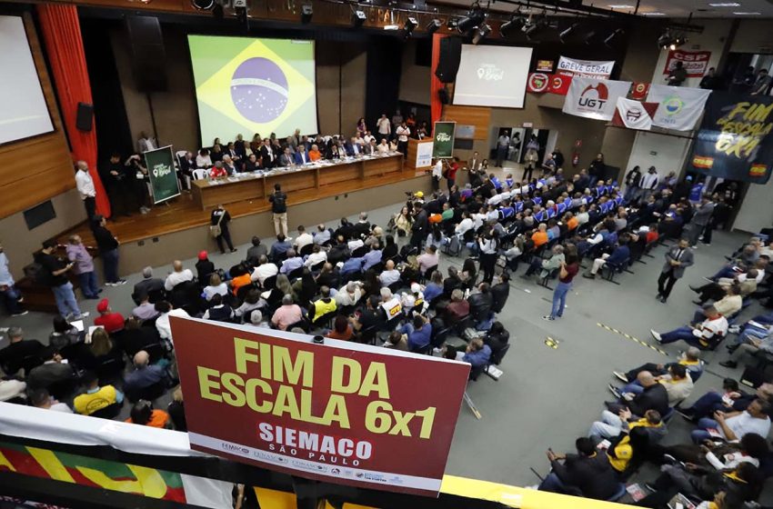  SIEMACO-SP, UGT e Governo Federal articulam fim da escala 6×1; votação no Congresso entra em fase decisiva