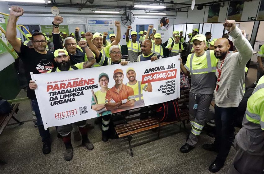  No Dia da Limpeza Urbana, SIEMACO-SP convoca categoria para pressionar Senado por PL 4146
