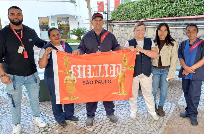  SIEMACO-SP participa da eleição de novos cipeiros da Sodexo no Hospital A.C. Camargo