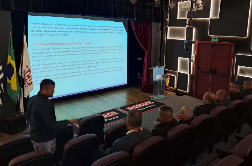  SIEMACO-SP reúne Equipes Leste 2 e Noturna para alinhar ações de Saúde e Segurança do Trabalho