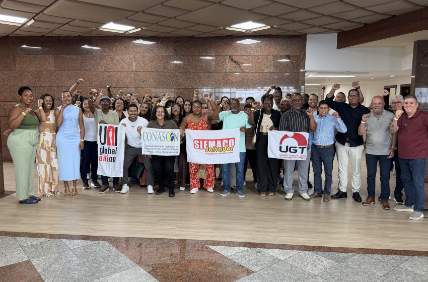  SIEMACO-SP leva modelo de trabalho de base a evento internacional da UNI em Salvador